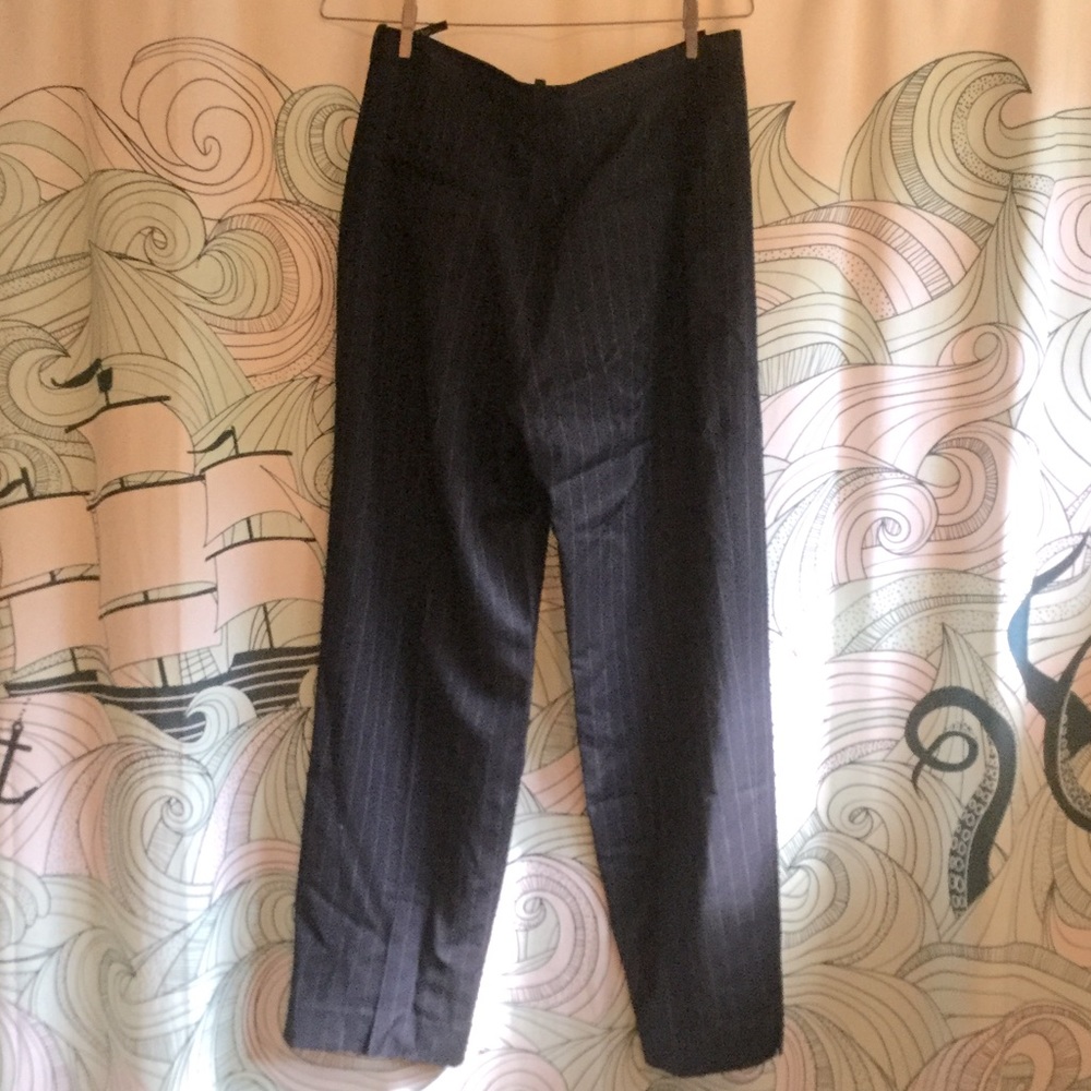 EUC VTG Christian Dior Wool Pinstripe Trousers